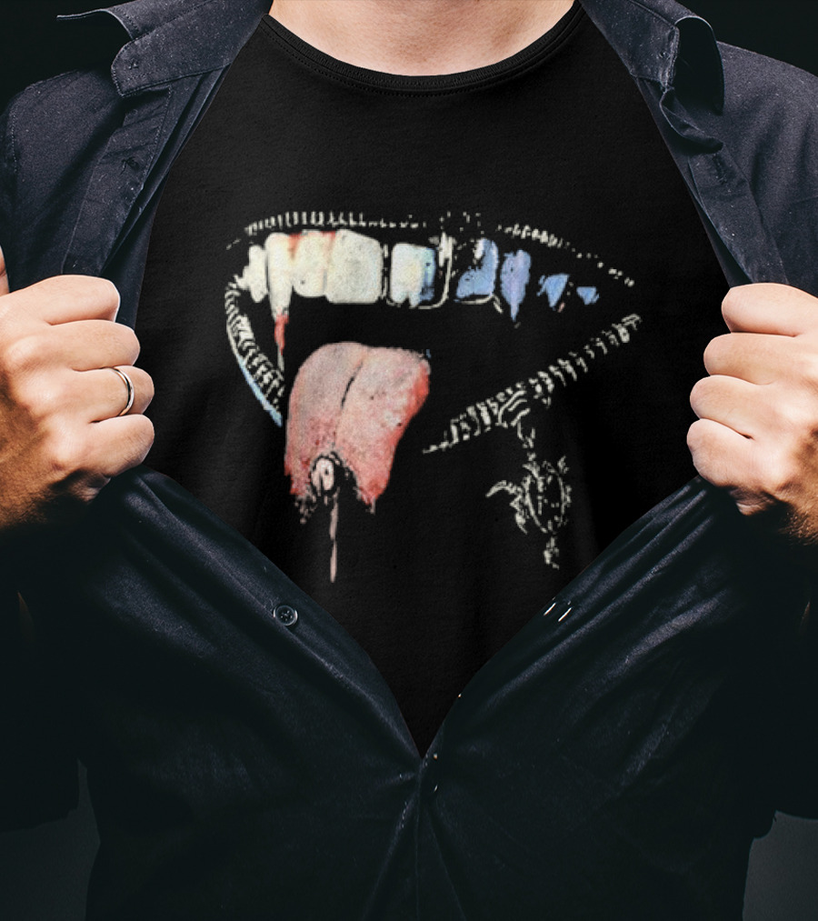 Hard Jewelry Rotten Confessions Mouth T-Shirt