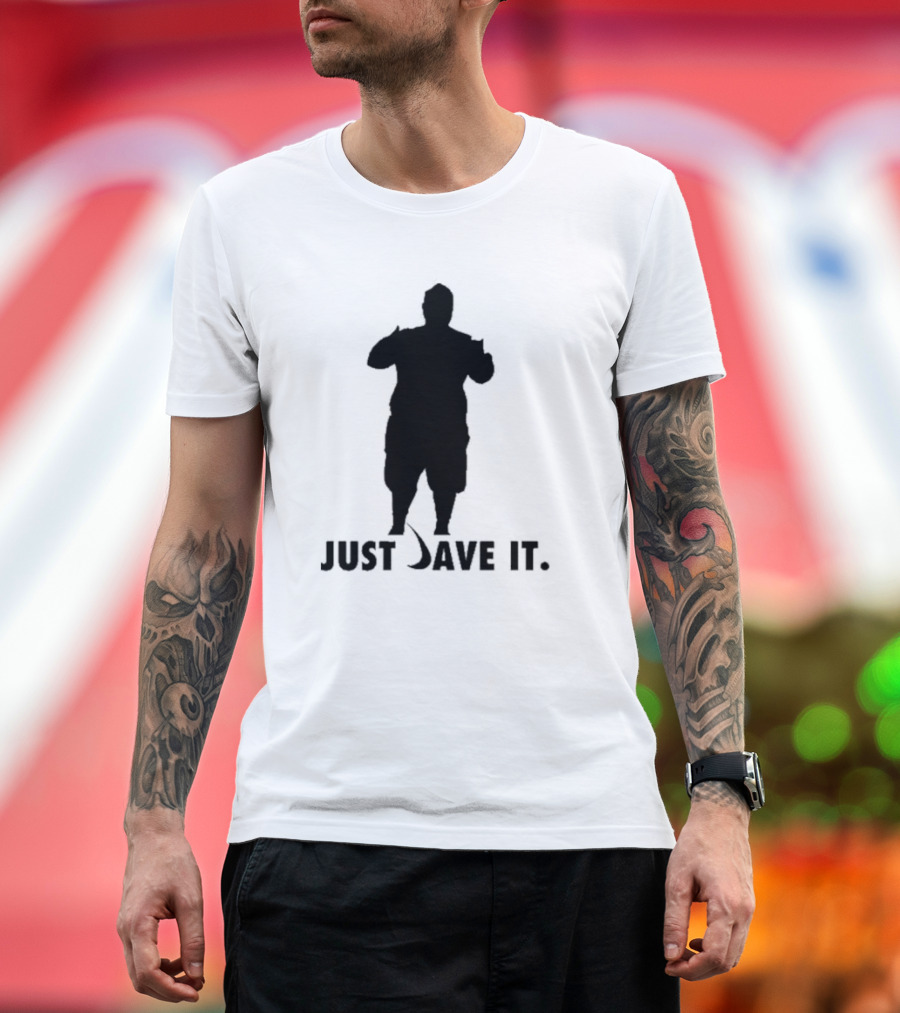 Dave Danna Just Dave It Silhouette Swoosh T-Shirt