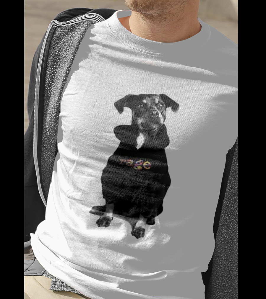 Rage Dog In T-Shirt