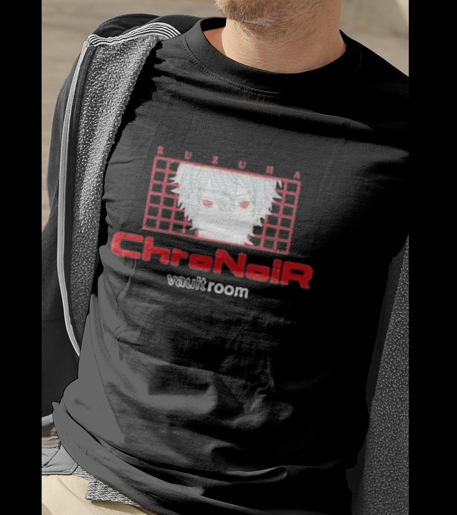 Kuzuha ChroNoiR Vaultroom Anime Character Grid T-Shirt