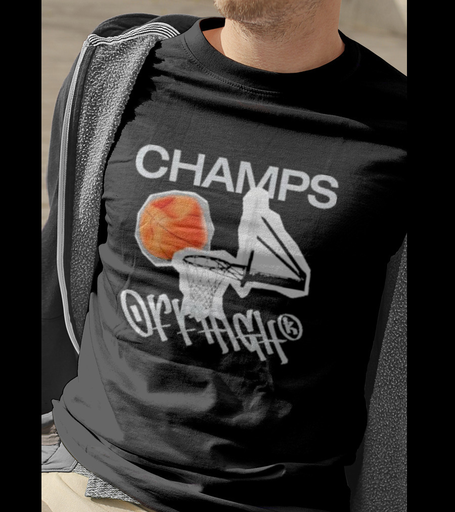 Offhigh Street Champs Basketball Hoop Game T-Shirt