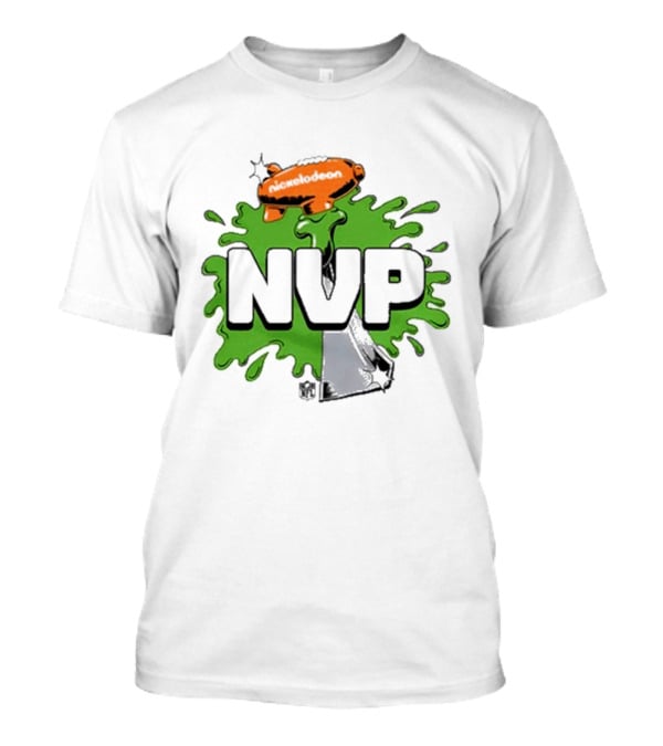 Joe Burrow Nickelodeon NVP Green Slime Trophy NFL Blimp T-Shirt