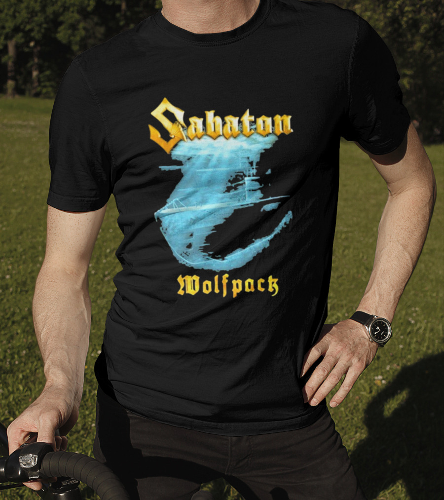 Sabaton Wolfpack Submarine Battle Reflection T-Shirt