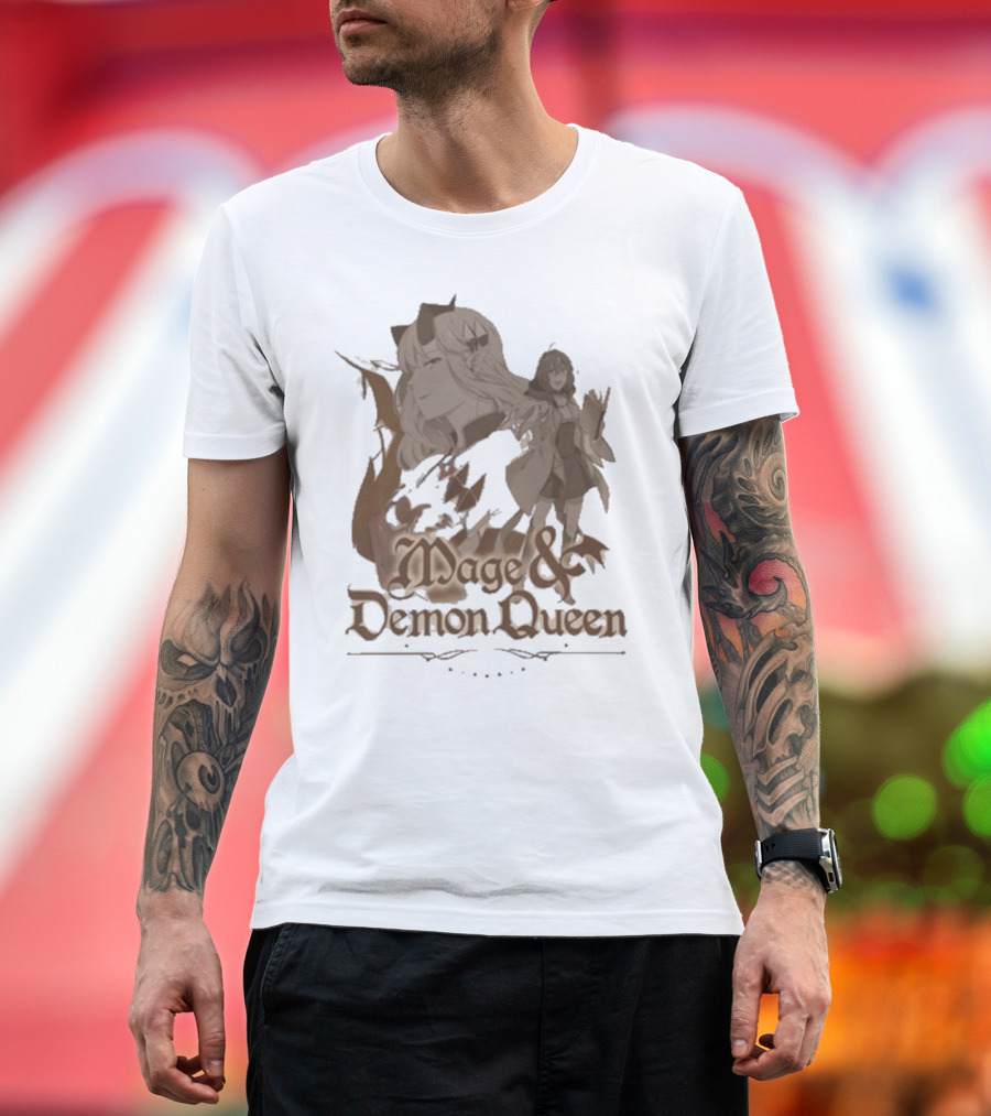 Mage and Demon Queen Webtoon Aesthetic Anime Character T-Shirt