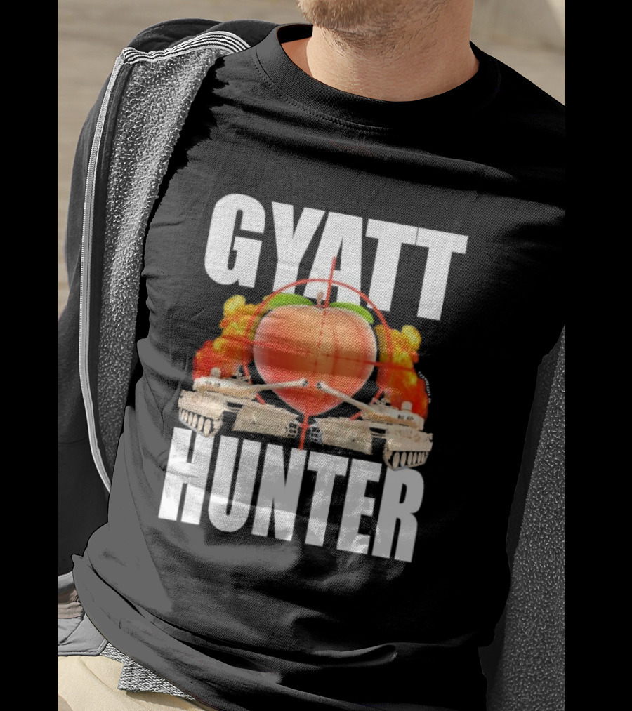 GYATT Hunter Crankin My Hog Meme Tanks Peach Target Explosion T-Shirt