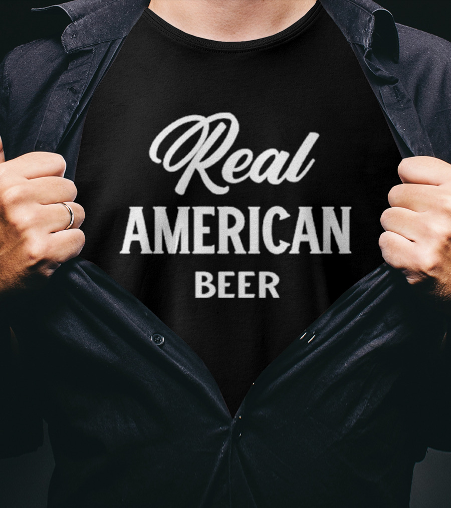 Hulk Hogan Real American Beer Retro Wrestling T-Shirt