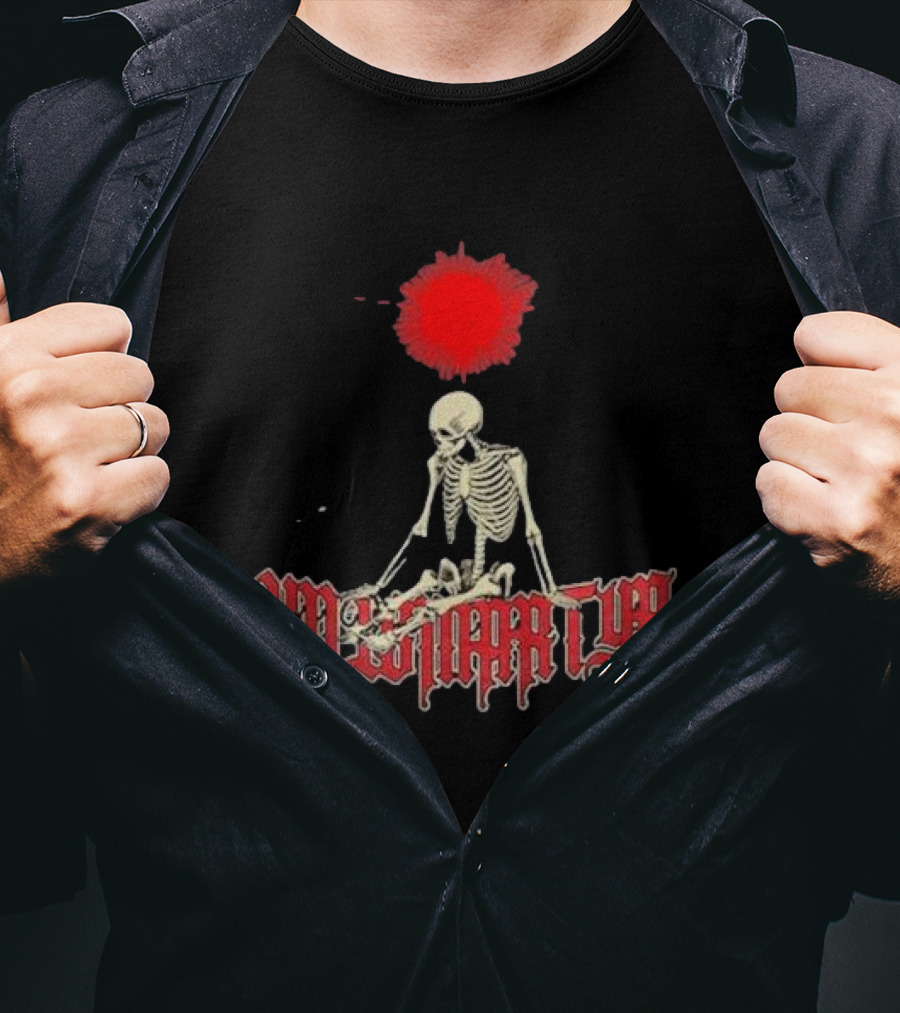 Killsmartyr Skeleton Red Sun T-Shirt