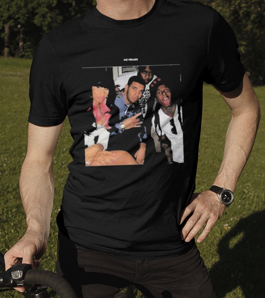 Maiya The Don No Frauds Young Money Crew Photo T-Shirt