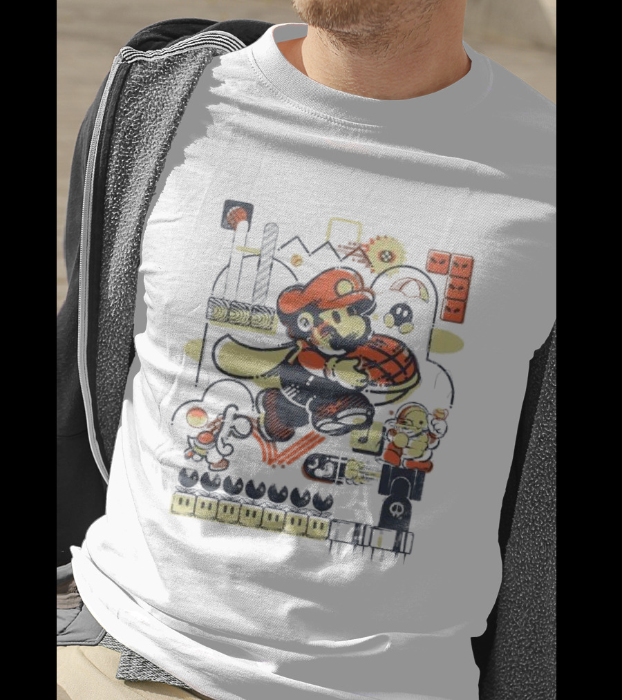 Athletic Acrobatics AGDQ 2025 Mario Retro Adventure Gaming T-Shirt