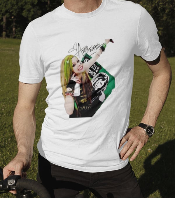 Avril Lavigne Signature Charity Me Img Green Energy Vibe T-Shirt