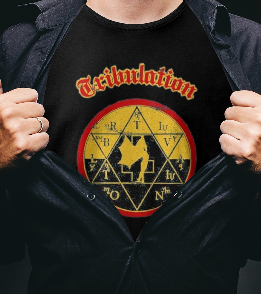 Tribulation Sabbath Ringer Occult T-Shirt
