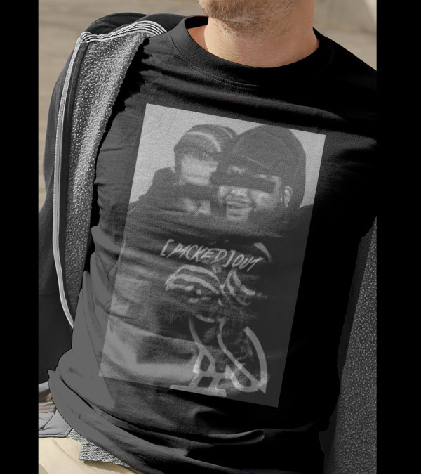Packed Out The Drizzler Hugging Akademiks From Behind OVO Owl T-Shirt
