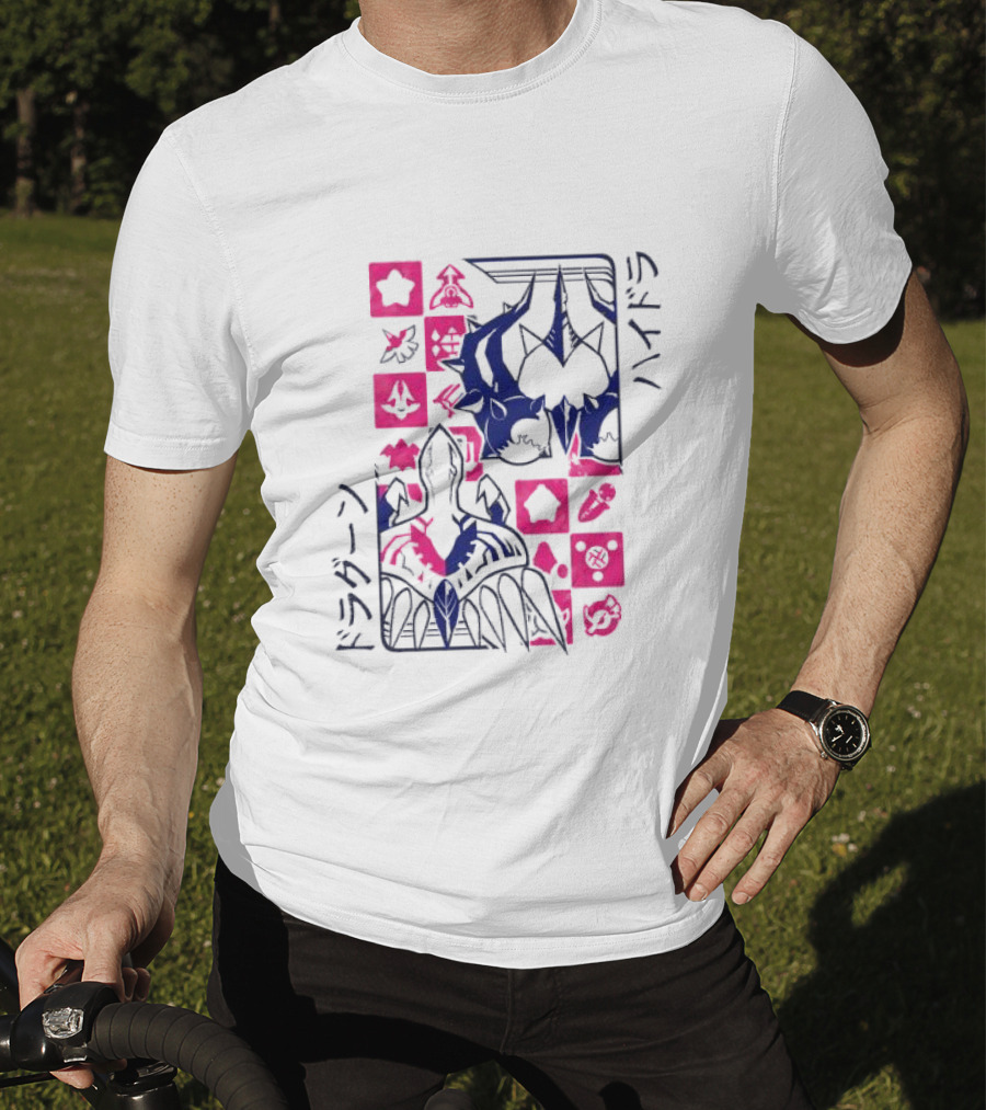 High Speed Racing AGDQ 2025 Hydra Dragon Kanji Iconic Symbols T-Shirt