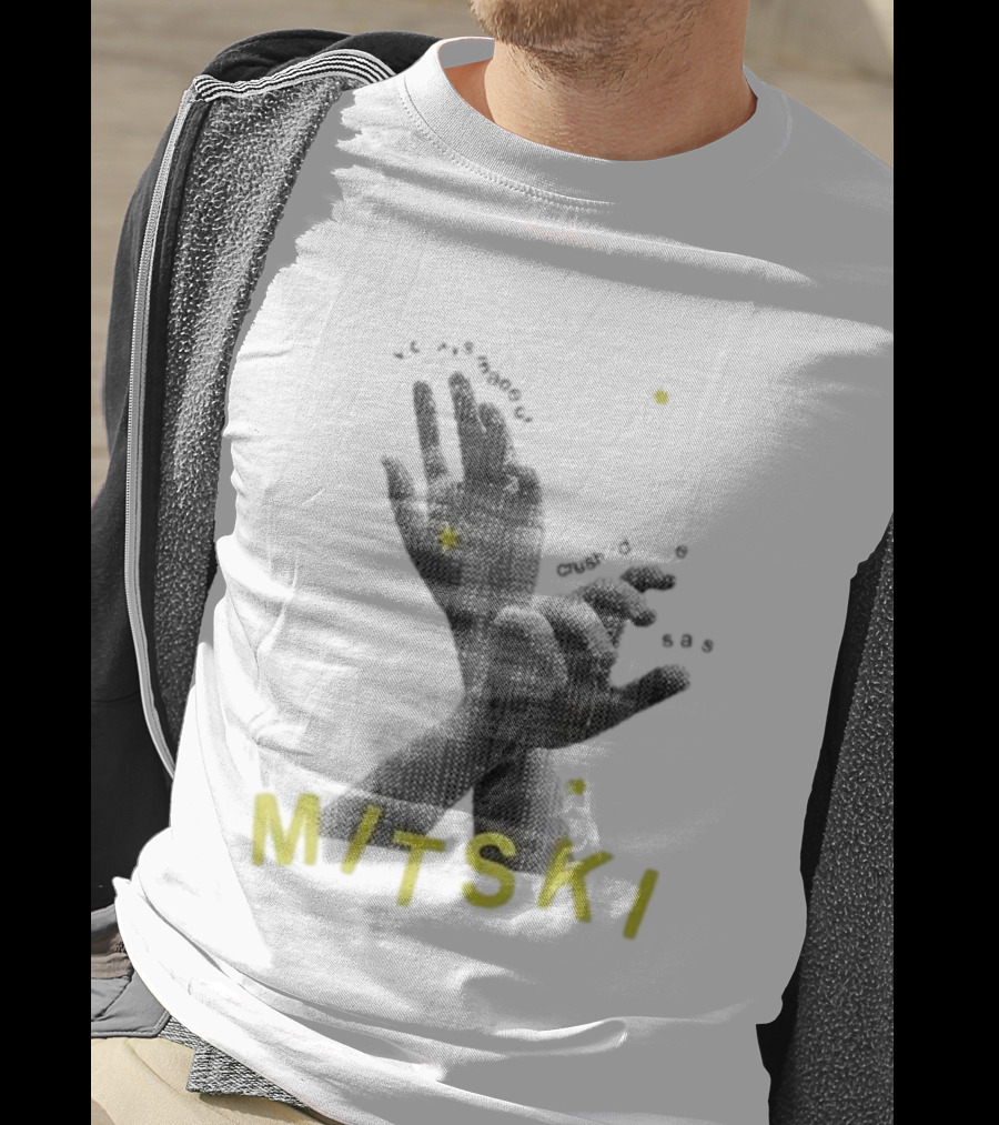 Mitski My Body’s Made Of Crushed Little Stars Hands T-Shirt