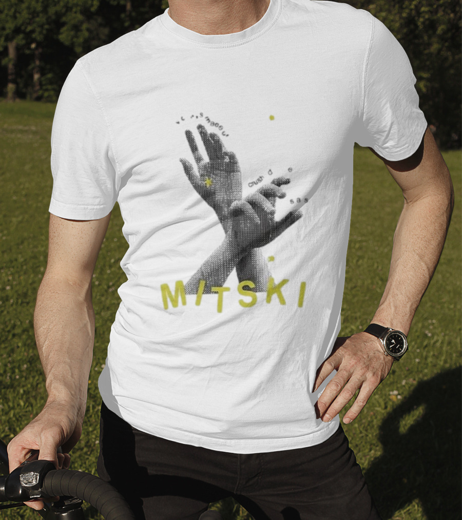 Mitski My Body’s Made Of Crushed Little Stars Hands T-Shirt