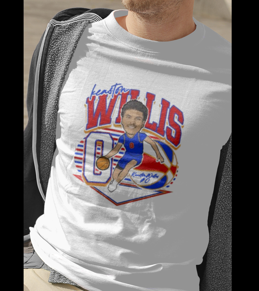 Keaston Willis 0 Basketball Design Tulsa Guard Player T-Shirt