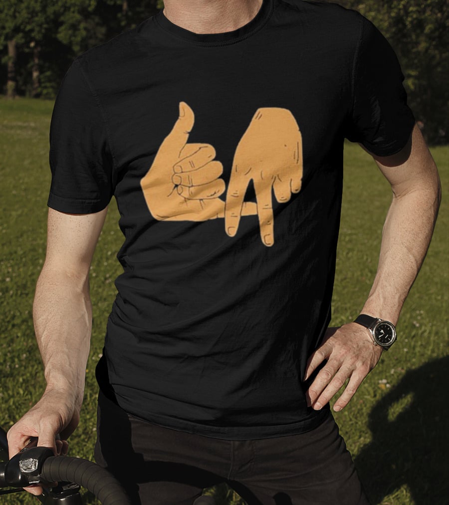 Dirty Coast Los Angeles Hand Gesture T-Shirt