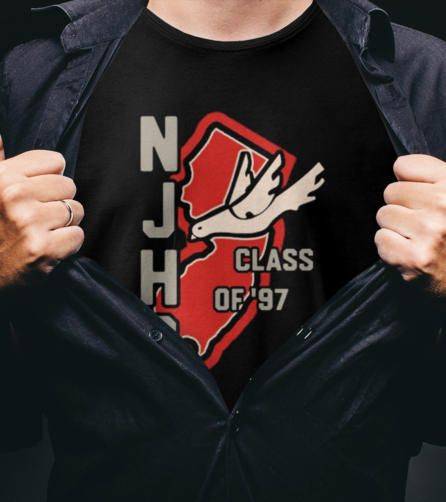 NJHC Class Of ’97 Varsity New Jersey Dove T-Shirt