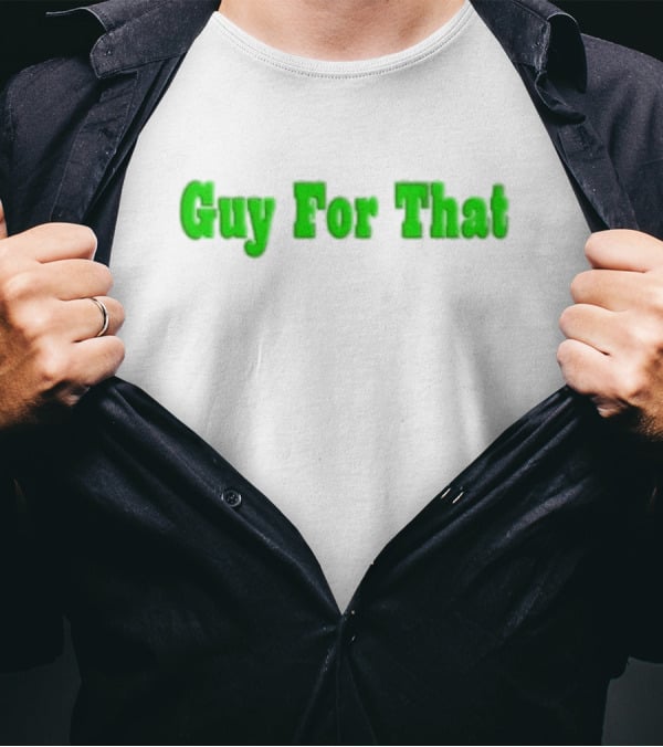 Post Malone Guy For That Green Text T-Shirt