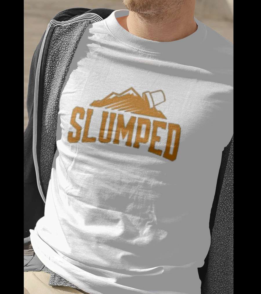 Slumped Gold Mountain Cup T-Shirt
