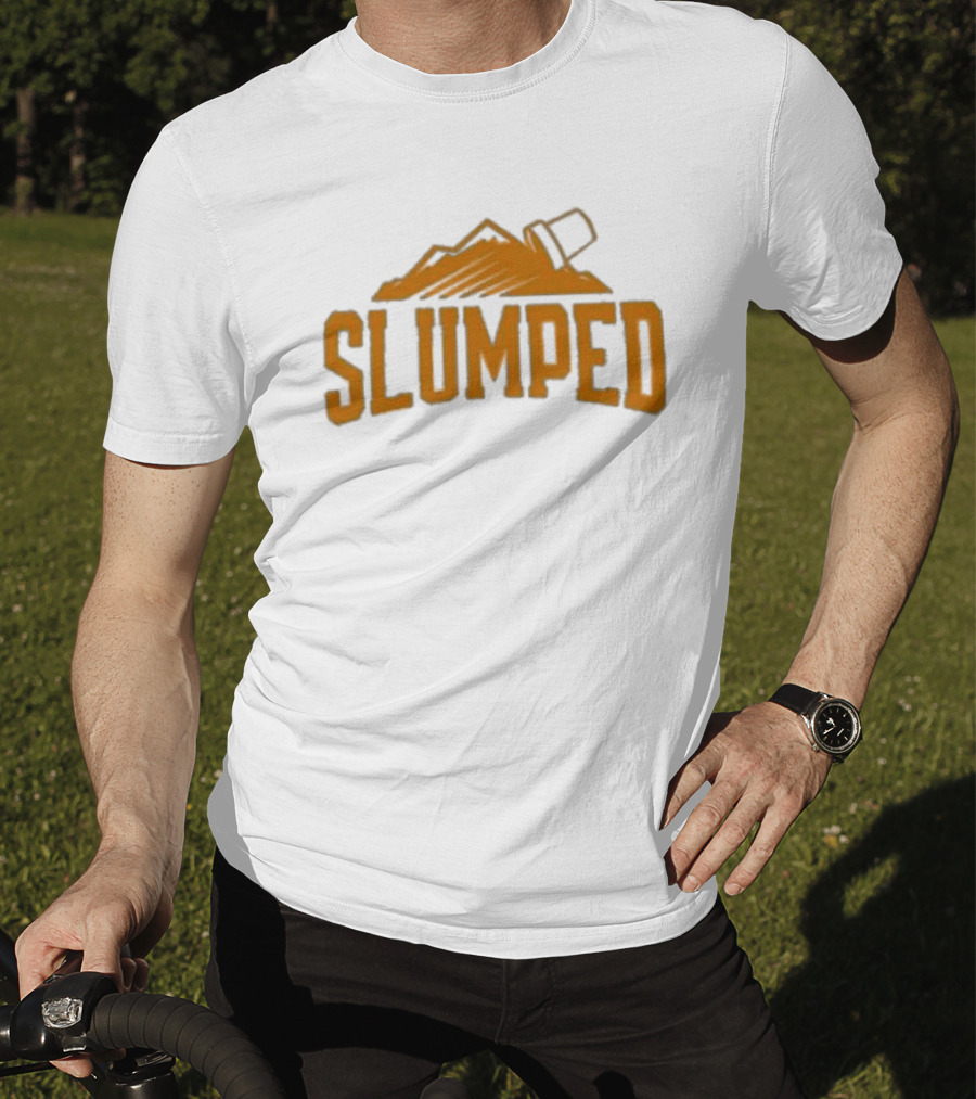 Slumped Gold Mountain Cup T-Shirt