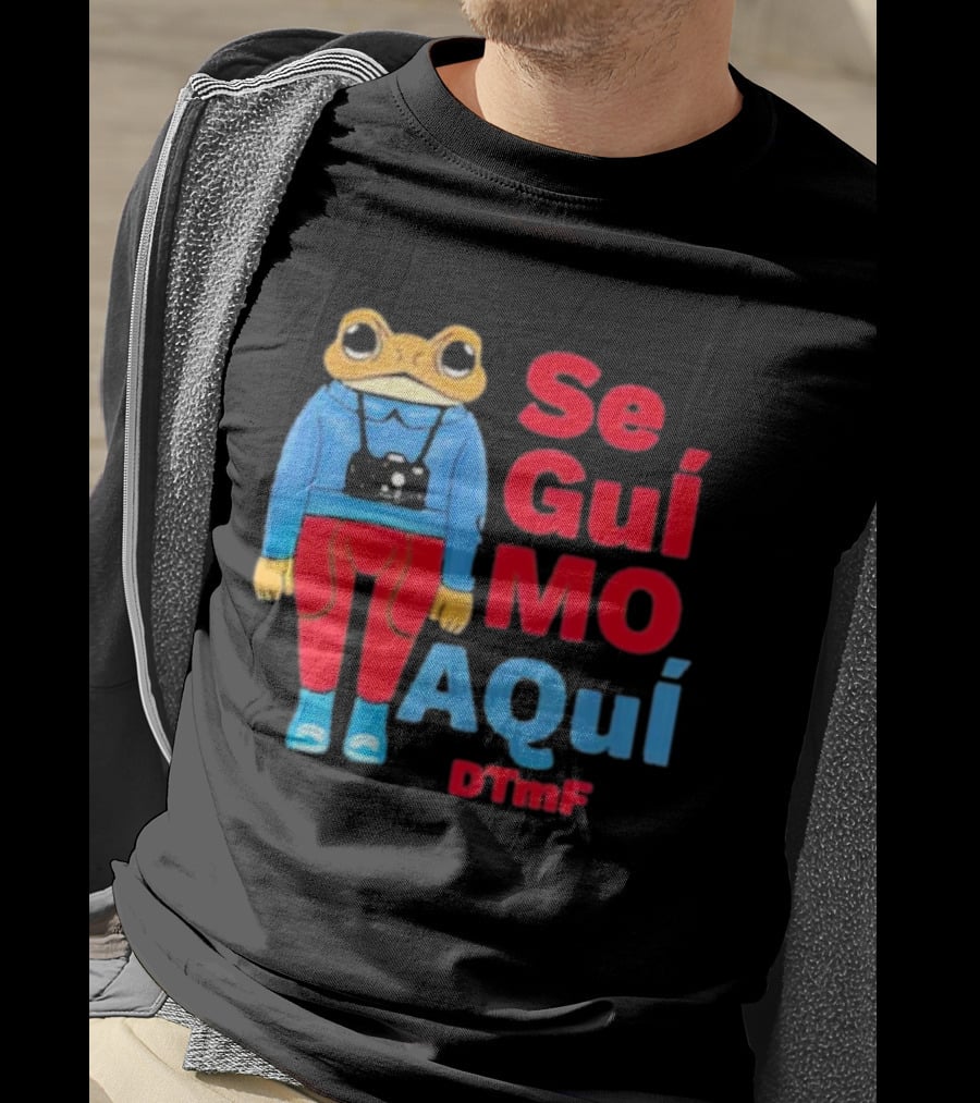 Se Guí Mo Aquí DTMF Frog With Camera T-Shirt