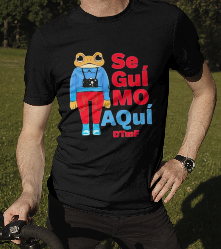 Se Guí Mo Aquí DTMF Frog With Camera T-Shirt