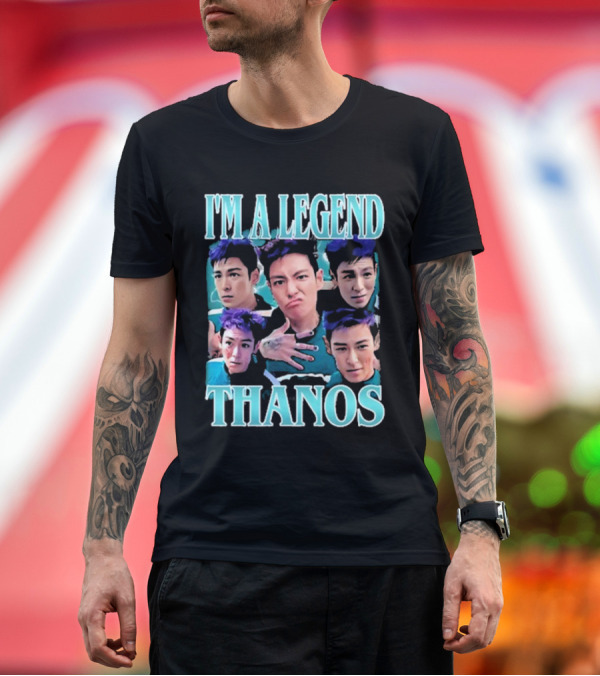 Premium T-Shirt: I'm A Legend Thanos Multiple Expressions T-Shirt I'm A Legend Thanos Multiple Expressions T-Shirt