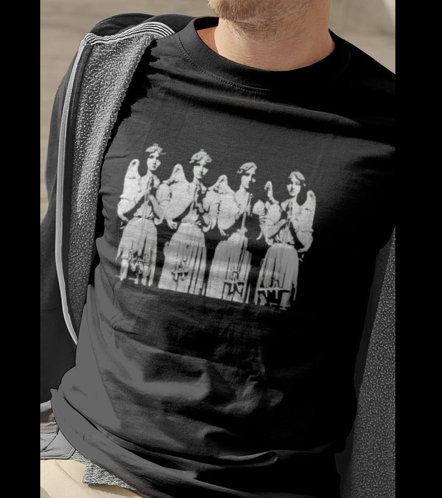 Lil Baby Wham X Who Decides War Four Angelic Statues T-Shirt