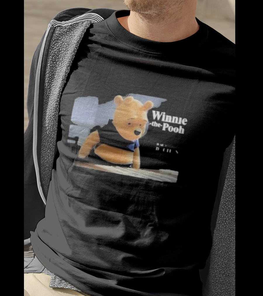 Winnie-the-Pooh Sequel Production Cute Plush Character Fashion T-Shirt