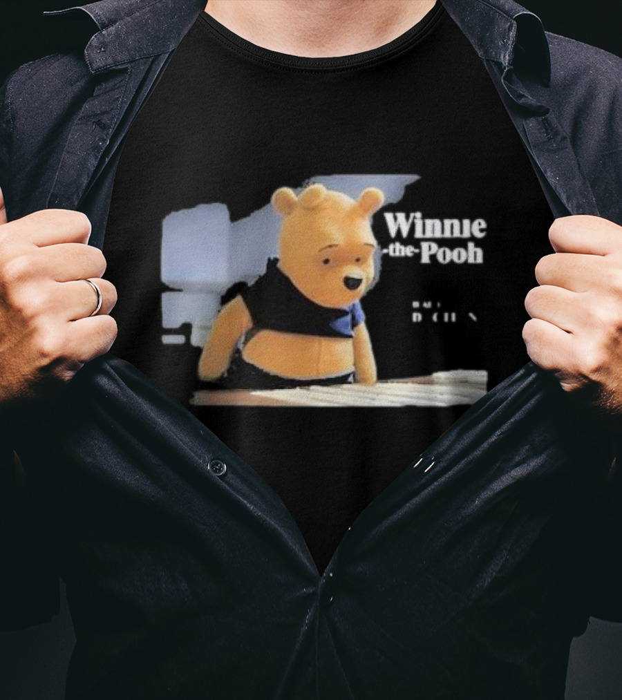 Winnie-the-Pooh Sequel Production Cute Plush Character Fashion T-Shirt