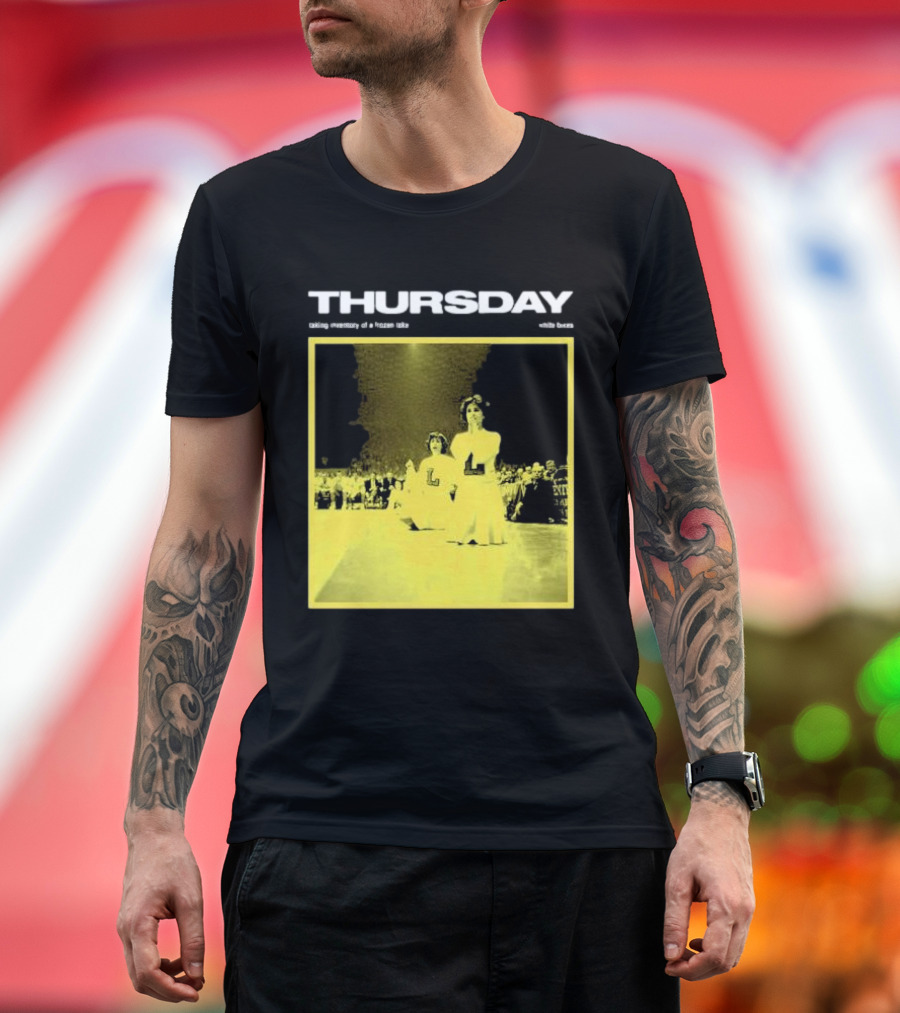 THURSDAY Taking Inventory Of A Frozen Lake Wild Boys T-Shirt