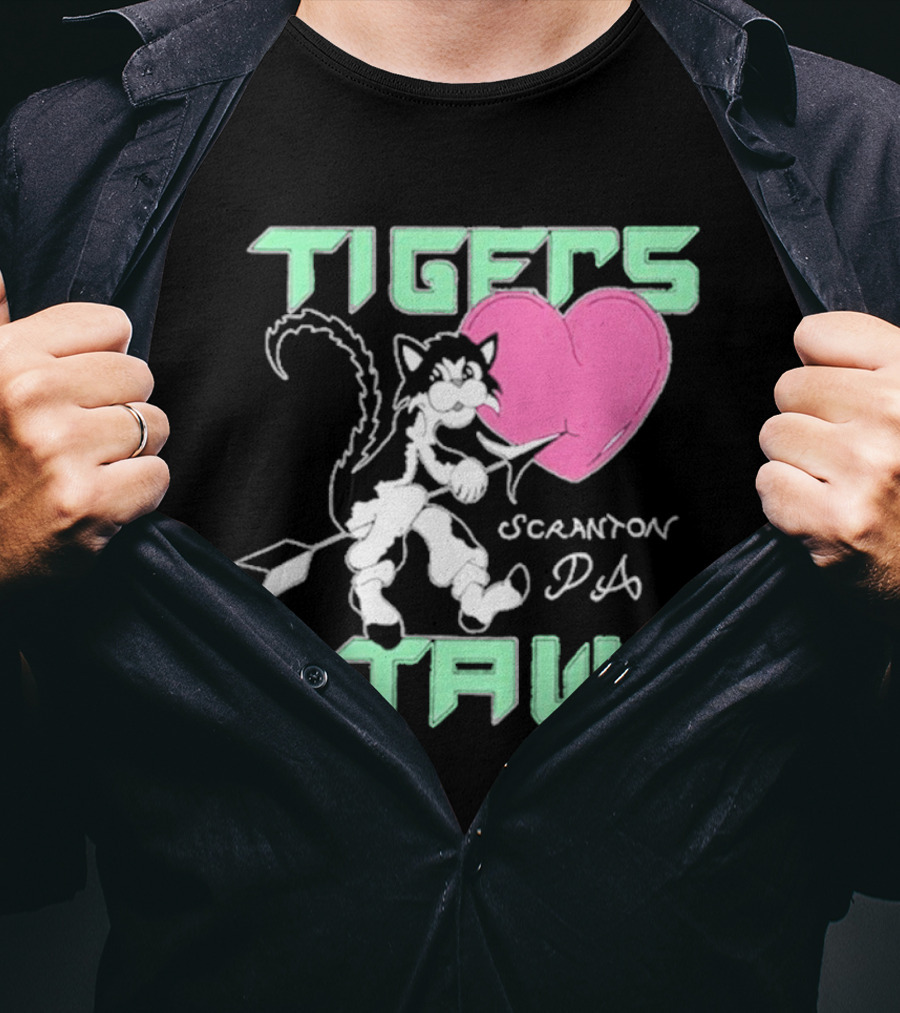 Tigers Jaw Lovecat Scranton PA T-Shirt
