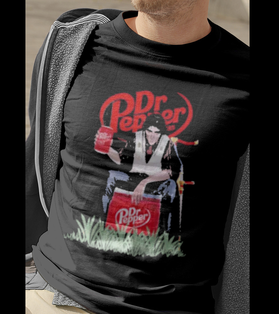Viktor Season 2 Dr Pepper Warrior Sitting On Dr Pepper Crate T-Shirt