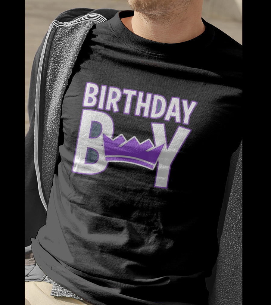 Birthday Boy Sacramento Kings NBA T-Shirt