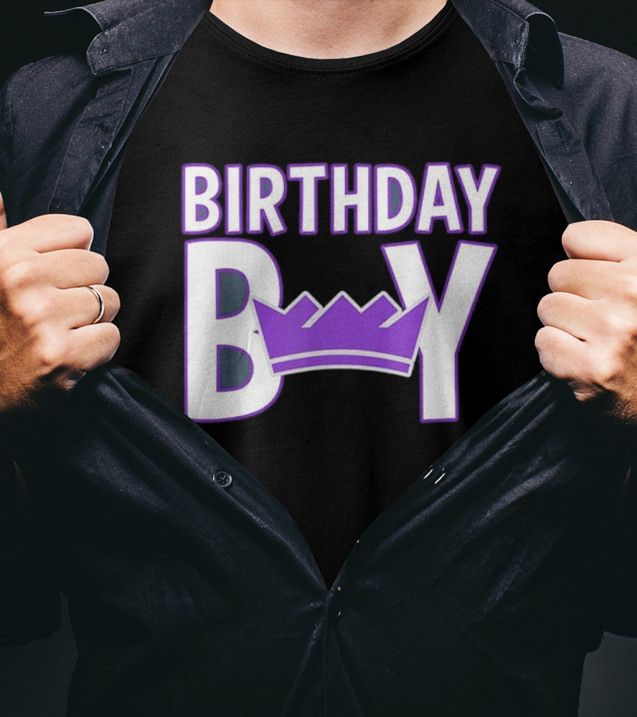 Birthday Boy Sacramento Kings NBA T-Shirt