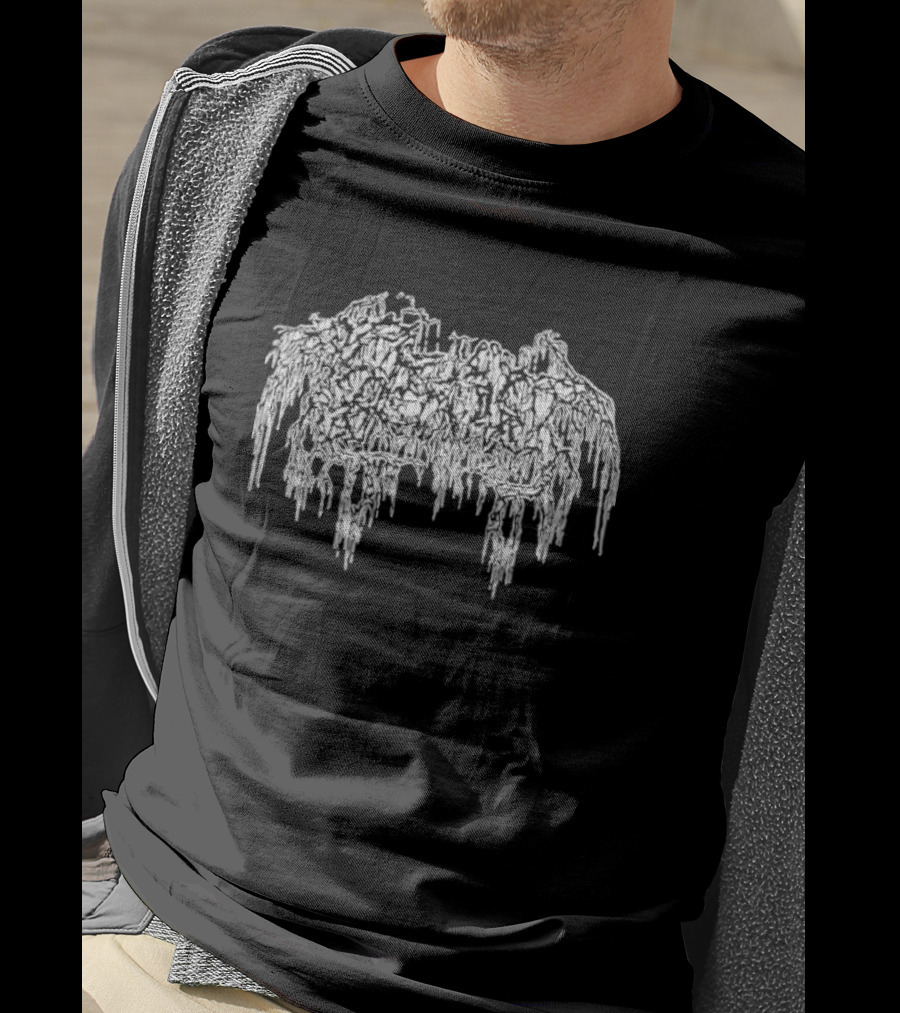 Septage Septisk Eradikasyon Dripping Text Style T-Shirt