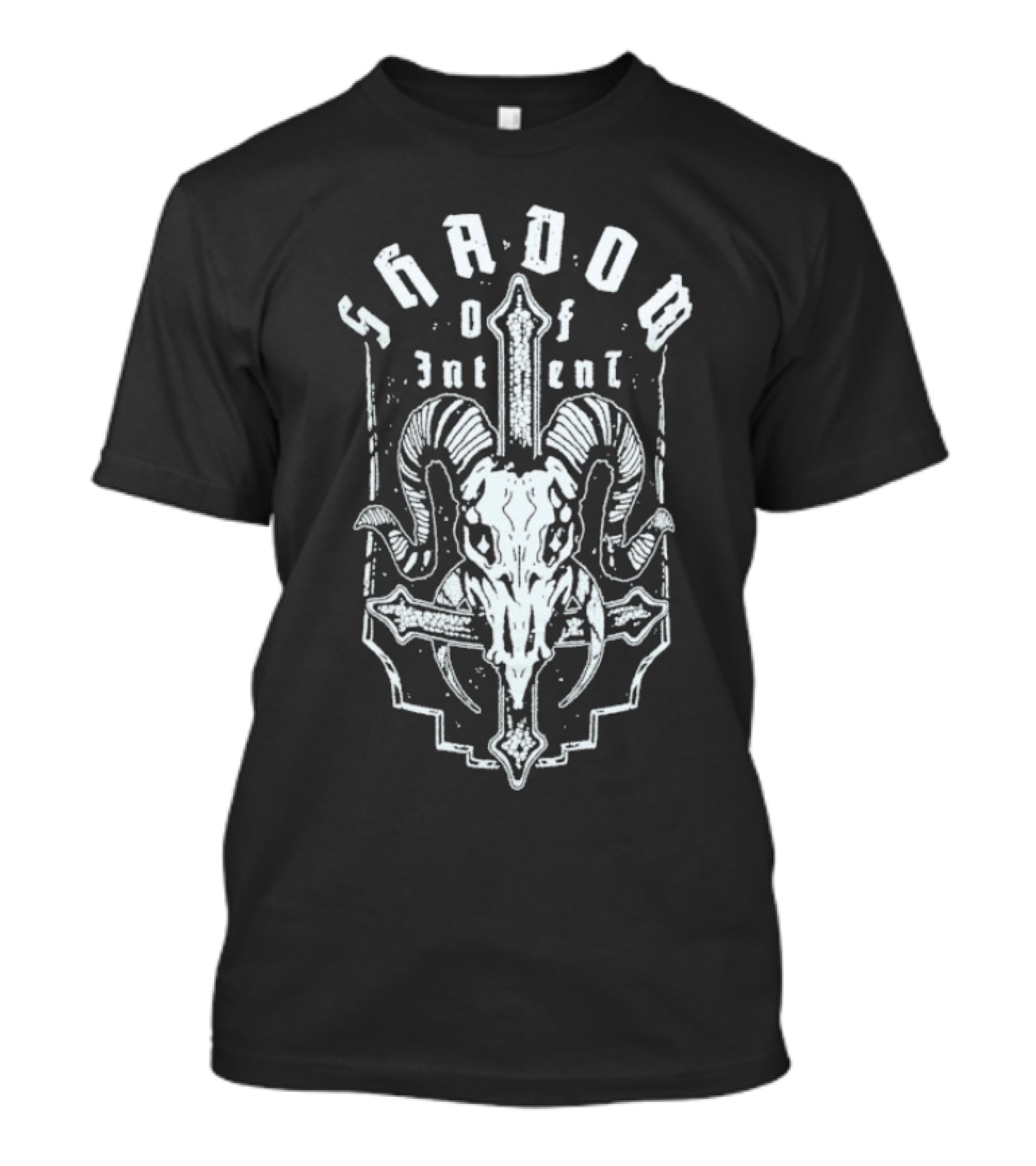 Shadow Of Intent Goat Skull Sword Emblem T-Shirt