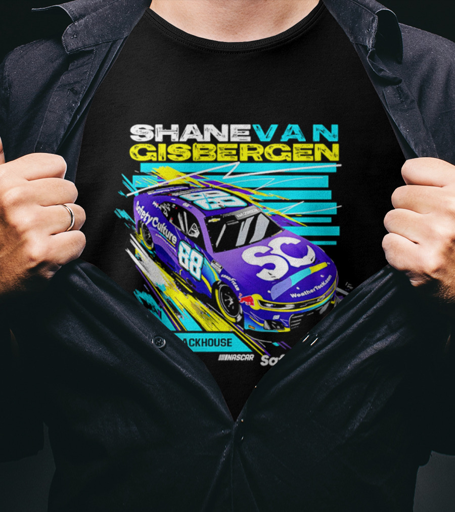 Shane Van Gisbergen No.88 WeatherTech SafetyCulture Track House Racing T-Shirt