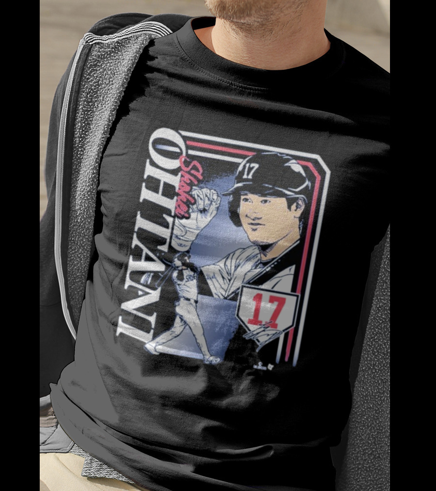Shohei Ohtani #17 Signature Collage Los Angeles Dodgers T-Shirt