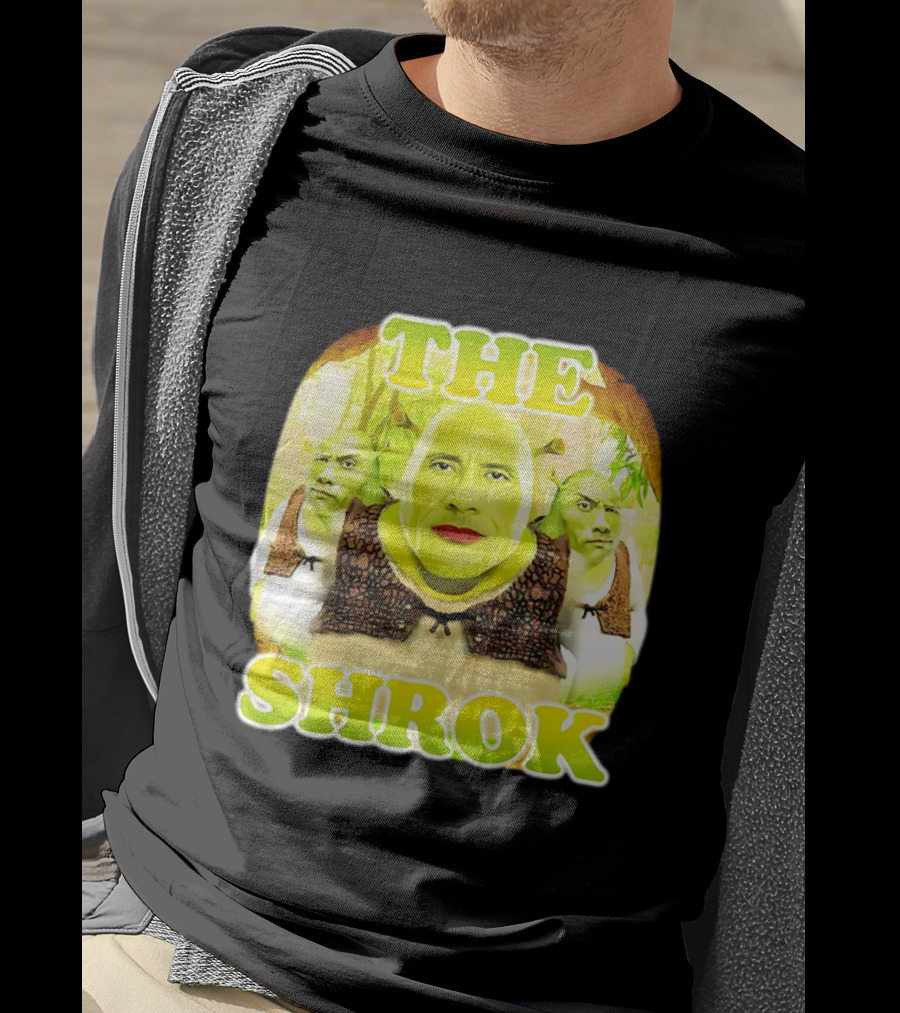 THE SHROK Shrek Parody Featuring Iconic Imagery T-Shirt