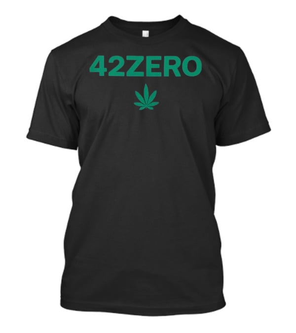 Smashing Pumpkins 42Zero 420 Marijuana Leaf Design T-Shirt