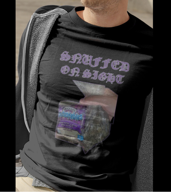 Uncrustables Snuffed On Sight Peanut Butter Grape Smucker’s Sandwich T-Shirt