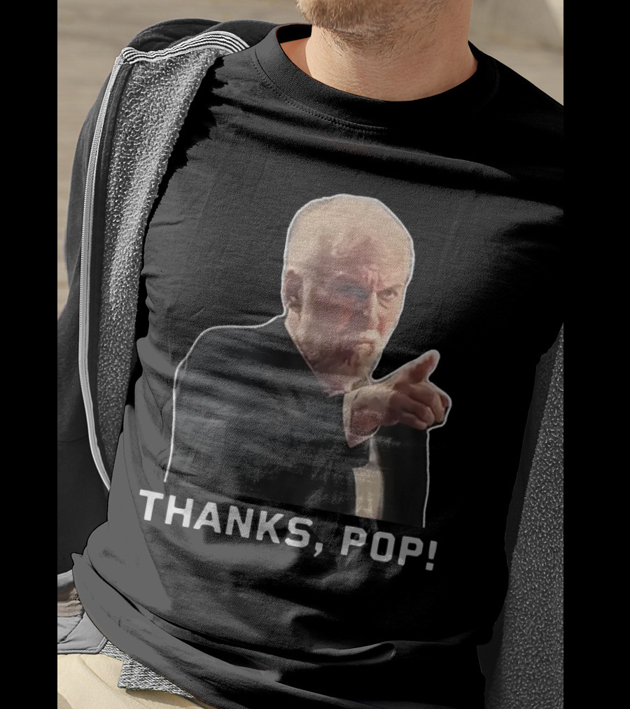 Steve Kerr Gregg Popovich Thanks Pop Pointing Gesture T-Shirt
