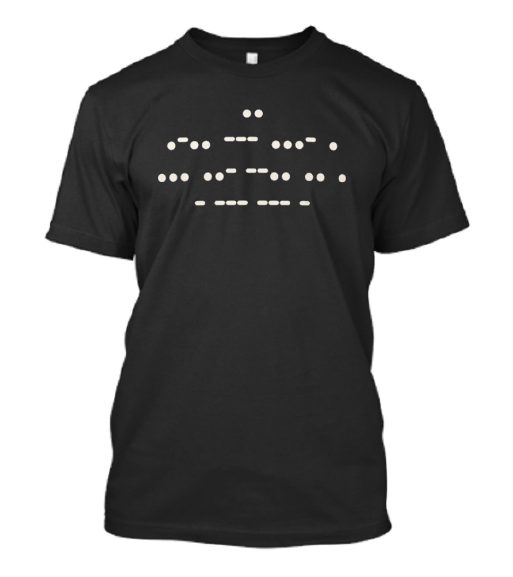 >Suzie Toot I Love Suzie Toot Morse Code Dark Mode T-Shirt
