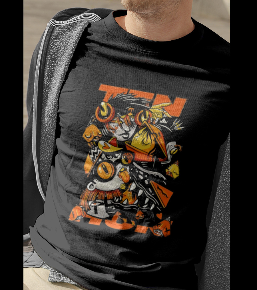 Ten Hundred Noggins Redux Blend Of Colors And Eyes T-Shirt