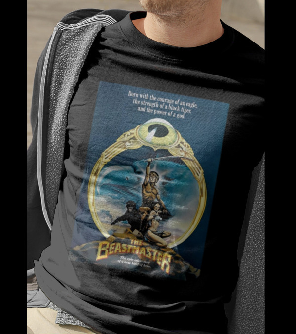 Born With The Courage Of An Eagle The Beastmaster Epic Adventure T-Shirt