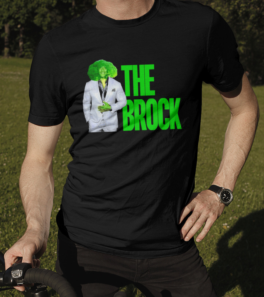 The Brock Broccoli Green Suit Parody T-Shirt
