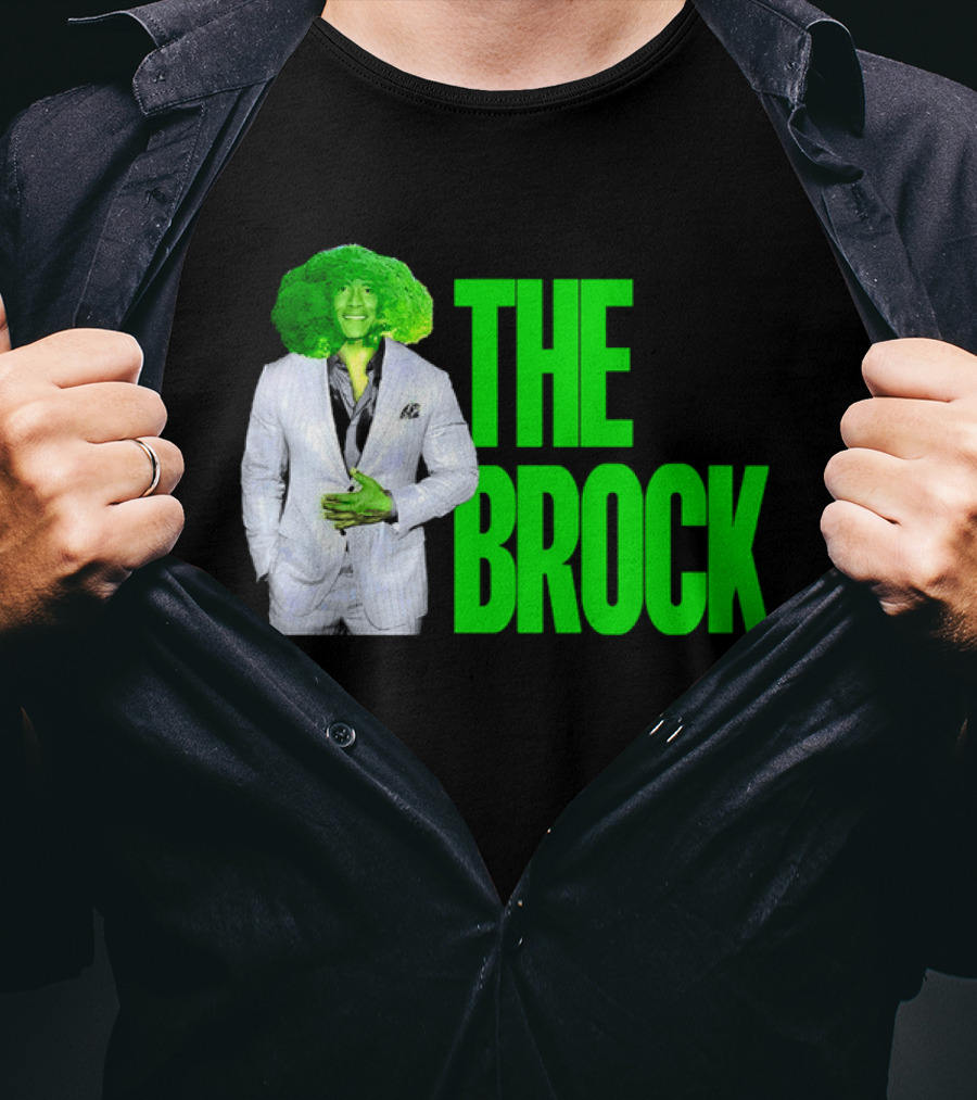 The Brock Broccoli Green Suit Parody T-Shirt