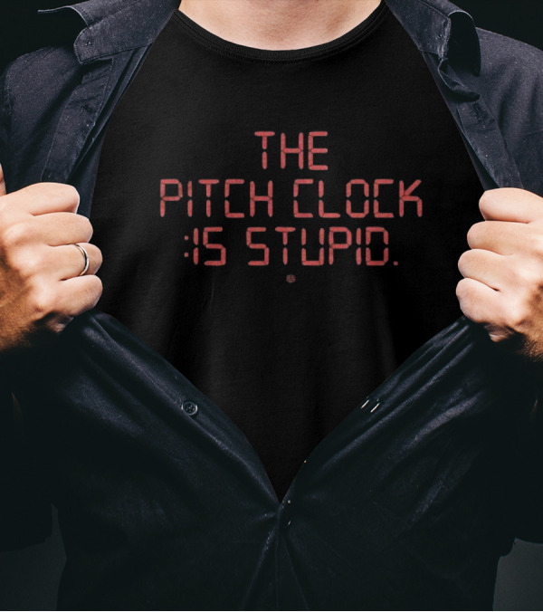 The Pitch Is Stupid :15 Digital Display Style T-Shirt